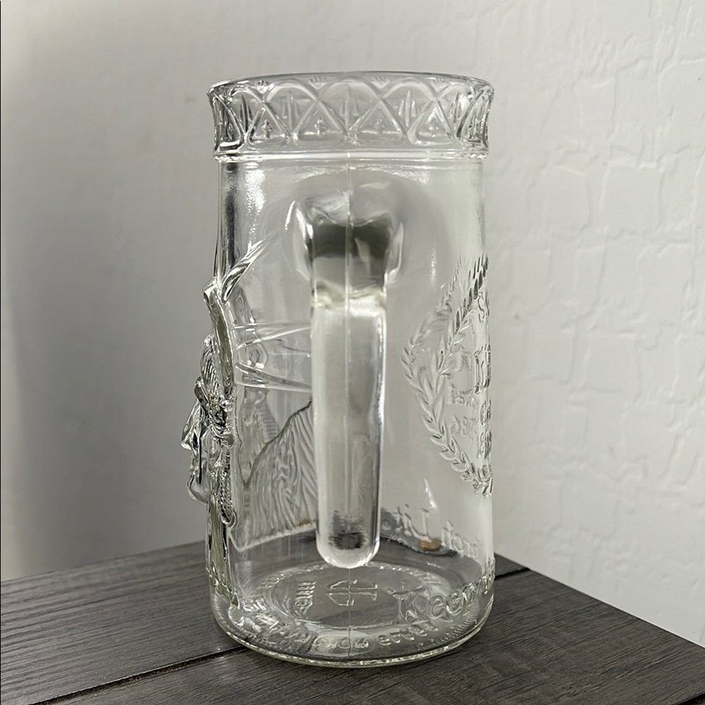 Vintage Anchor Glass Statue of Liberty Centennial 1886-1986 Glass Mug/Stein - Picture 4 of 10
